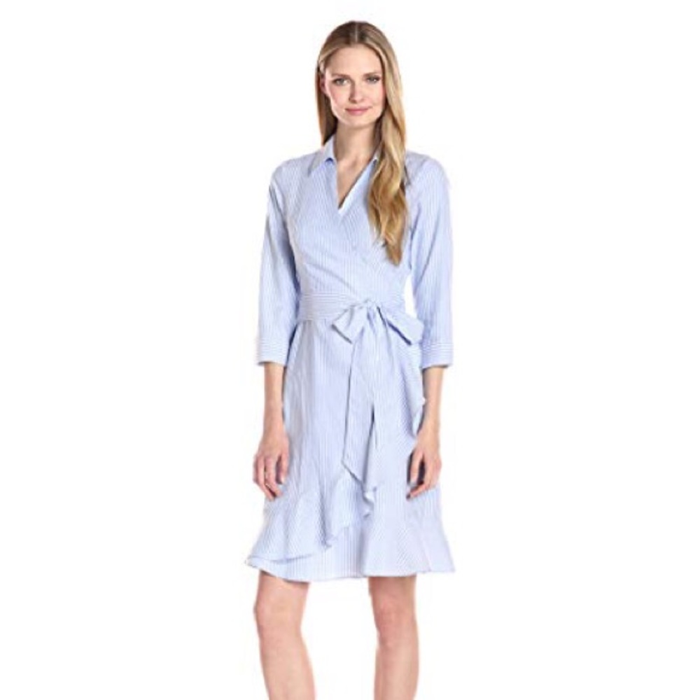 Ivanka Trump wrap shirt dress
